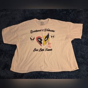 Deadpool & Wolverine Cropped Graphic T-Shirt Women's 2XL